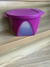 Tupperware Mediterrano Servierschüssel mit Sichtfenster 1,5 Liter Neu