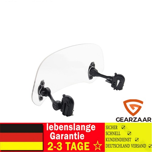 Einstellbar klar windschild - einstellbar,