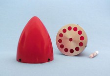 GFK Spinner Ø 110 mm rot