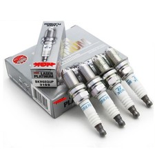 4x NGK Zündkerze BKR6EQUP 3199 Für BMW E46 E36 E38 E39 E60 MINI R50 R53 Audi A6