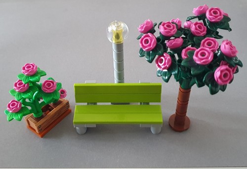 Lego parkbank mit - lego,