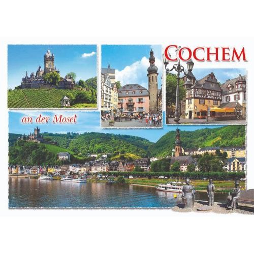 Cochem der mosel - der, postkarten