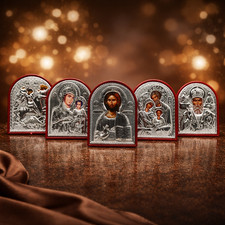 Mini Ikonen Set 5 Stück 7x6