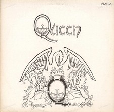Queen - Queen GDR LP AMIGA (VG/VG) Crest sleeve Version .