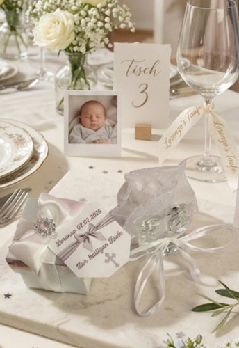 Gastgeschenk taufe kommunion - taufe,