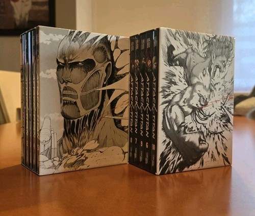 Attack titan manga - vol, 1-10