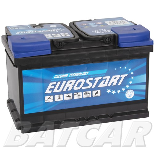 Autobatterie 75ah eurostart - autobatterie,