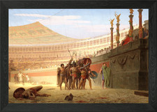 Ave Caesar Gerahmtes Wandbild