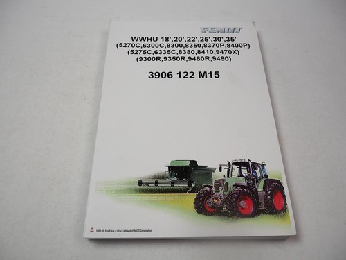 Fendt wwhu 25 30 35 - fendt, 18
