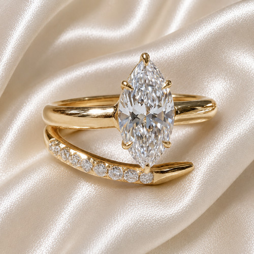 Marquise 14 kt - marquise,