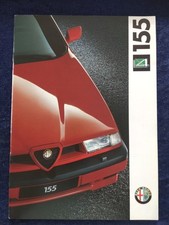 Alfa Romeo  155 Q4 Quadrifoglio 4 Prospekt 6.1992