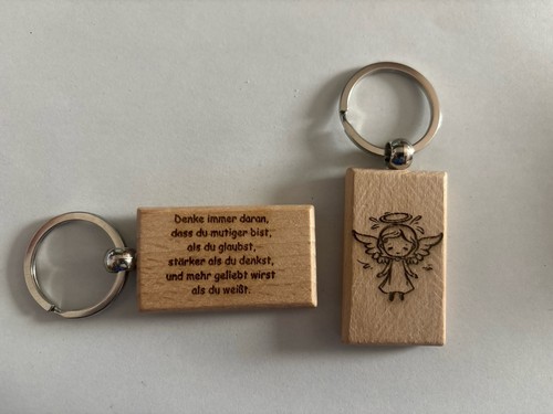 Holz schlüsselanhänger - holz,