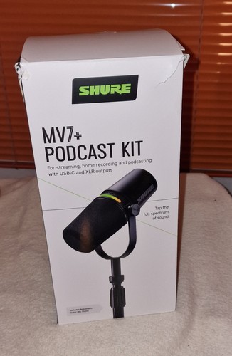 Shure mv7 podcast bundle - mv7+,