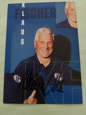 Autogrammkarte Schalke 04 Klaus Fischer 2024-2025