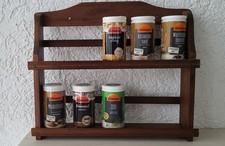 Altes Gewürzregal Holz