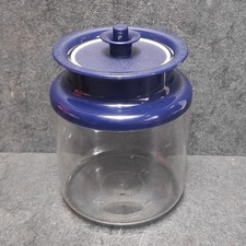 Tupperware Panorama 0,5 L Kaffeedose Blau Klare Sache Vintage Dose Küche 