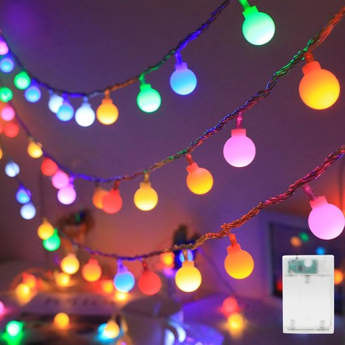 Led lichterkette kugel - lichterkette,