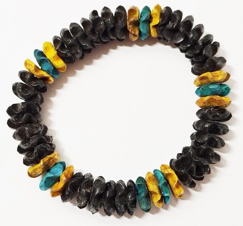 Holz armband schwarz - holz,
