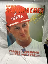 Michael Schumacher Blech Schild Formel 1