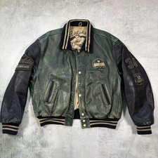 Redskins varsity lederjacke - lederjacke, xl