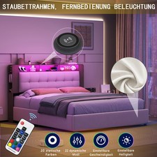 Boxspringbett 160x200 LED