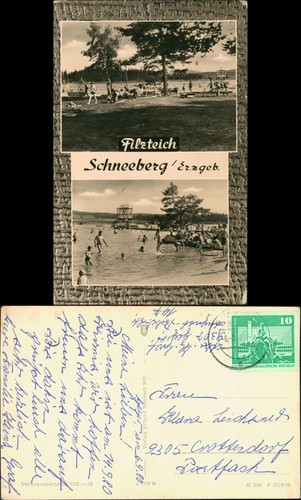 Schneeberg ddr - schneeberg, (erzgebirge)