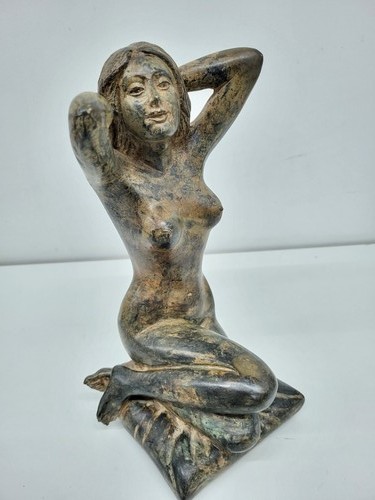Statue maid art deco - art, stil