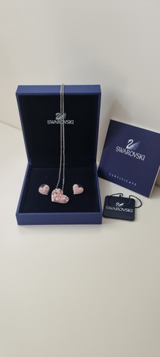 Swarowski set herz rosa - herz, in