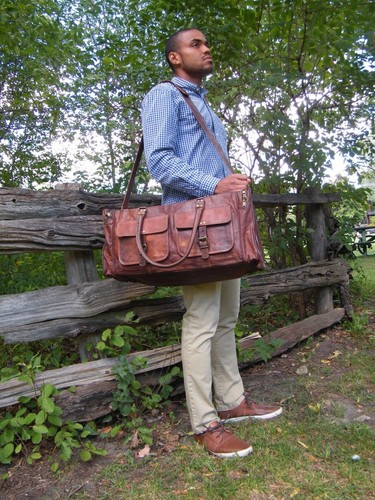 Vintage große herren leder - vintage,
