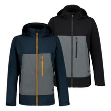 Icepeak Herren Softshelljacke Outdoorjacke Wanderjacke Regenjacke Buxton 