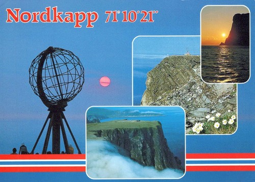 Norge honningsvåg nordkapp - norge,