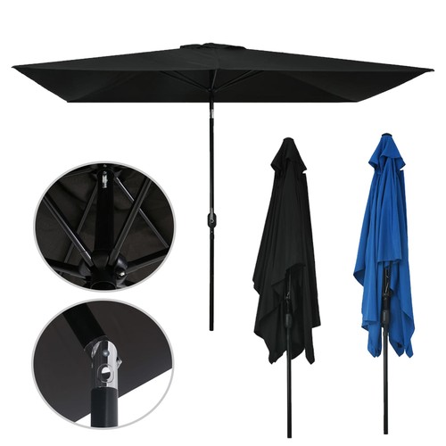 Sonnenschirm 3x2m rechteckig - sonnenschirm,