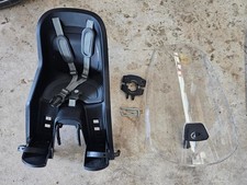 Polisport bubbly mini evo Kinder Fahrradsitz mit Windschutzscheibe