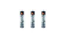 3 Kartuschen Sikaflex 529 Evolution, Nahtabdichtung Karosserie, 290ml, schwarz