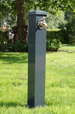 Wasserzapfsäule Aluminium Wasserzapfstelle Wassersäule Brunnen Gartenbewässerung