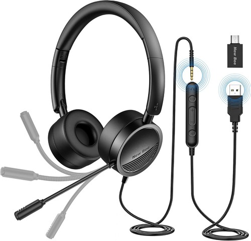 Usb kopfhörer mit mikrofon - mit,