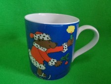 Henkelbecher  Weihnachtsland Bär als Nikolaus auf Schlittschuhe Janosch  Thomas