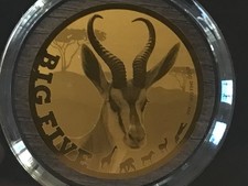 Gold 1/200 oz „Big five -