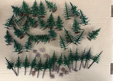 modelleisenbahn landschaftsbau 42 Tannenbäume für alle Spuren.