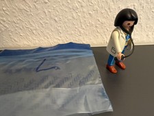 Playmobil Figur Mann Tierarzt Arzt Stethoskop Kittel H 7 cm  Set  L  wie NEU