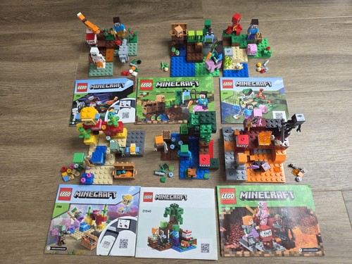 Lego minecraft konvolut sets - minecraft,