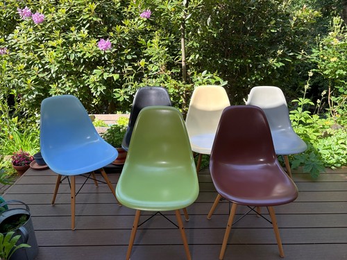 Bunte eames plastic chair - 6,