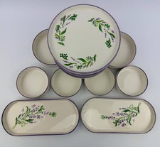 Geschirr Set Lavendel Design