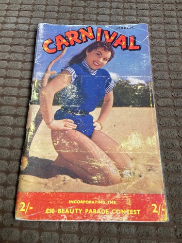 Original carnival magazine - original, "carnival"