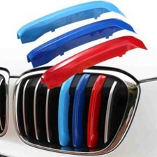 Für BMW X1 F48 7 Grilles 16-19 M Farbe Insert Frontgrill Kühlergrill Nieren Trim