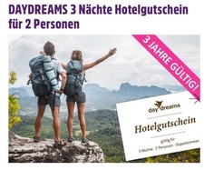 DAYDREAMS Hotel Gutschein