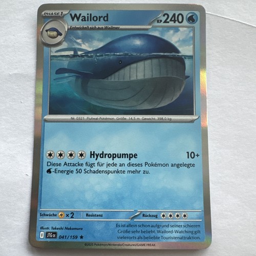 Wailord 041 159 rare - 041/159,