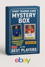 Sports Trading Cards Mystery Booster Numbered - Soccer ChrTopps Panini Nfl Nba