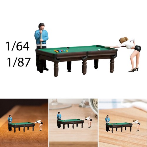 Mini billardszene handbemalte - mini-billardszene,,