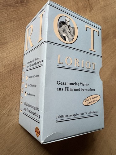 Loriot gesammelte werke vhs - werke,